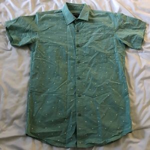 Pink& dolphin short sleeve button down